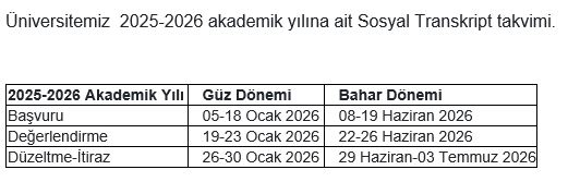 Sosyal Transkript Başvurusu-1