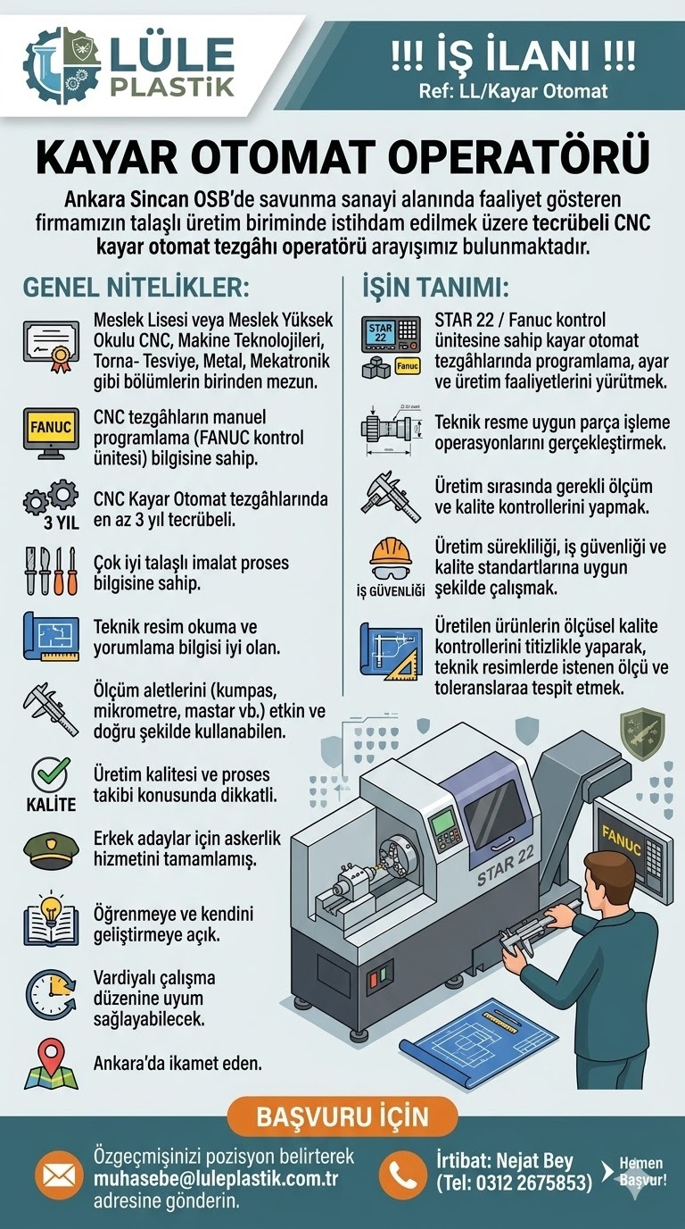 Lüle İş İlanı-1