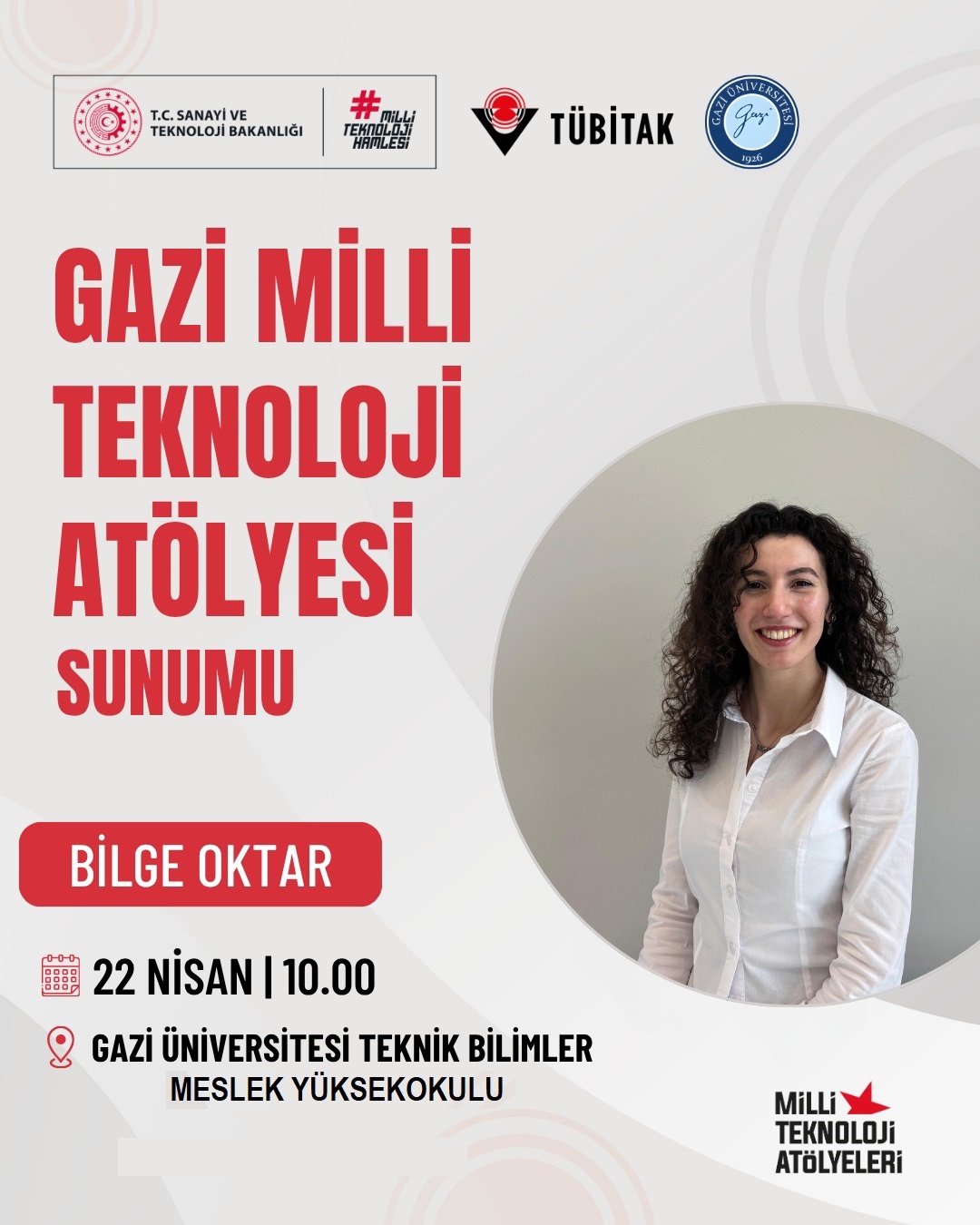 Gazi Milli Teknoloji Atölyesi Sunumu