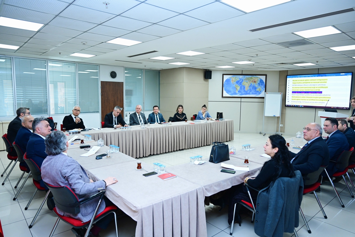 OSTİM’de Mesleki ve Teknik Eğitim, Staj ve İstihdam Toplantısı-1