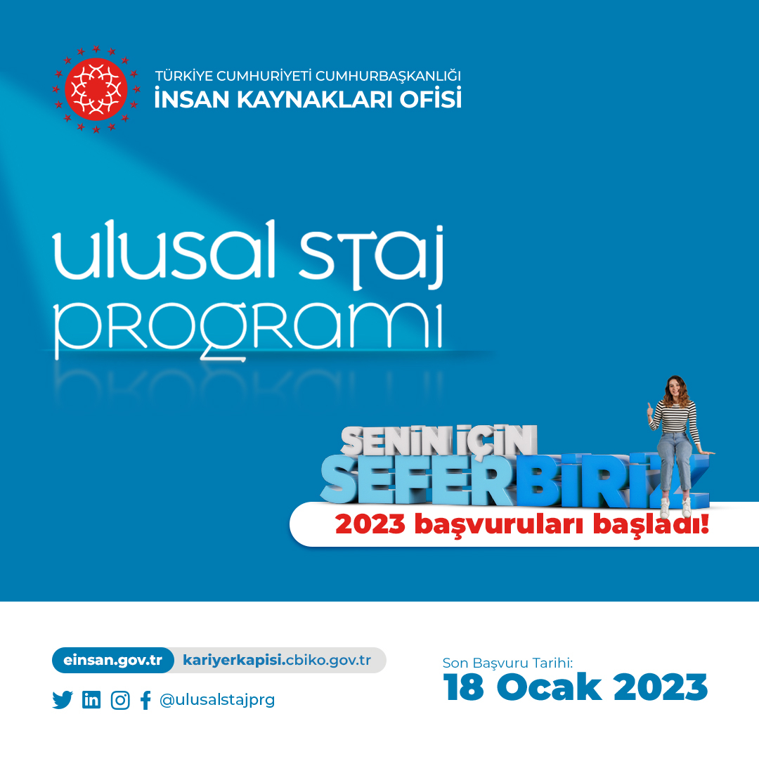 Ulusal Staj Programı 2023  -1