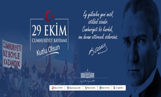 Rektörümüz Prof. Dr. Uğur Ünal'ın 29 Ekim Cumhuriyet Bayramı mesajı