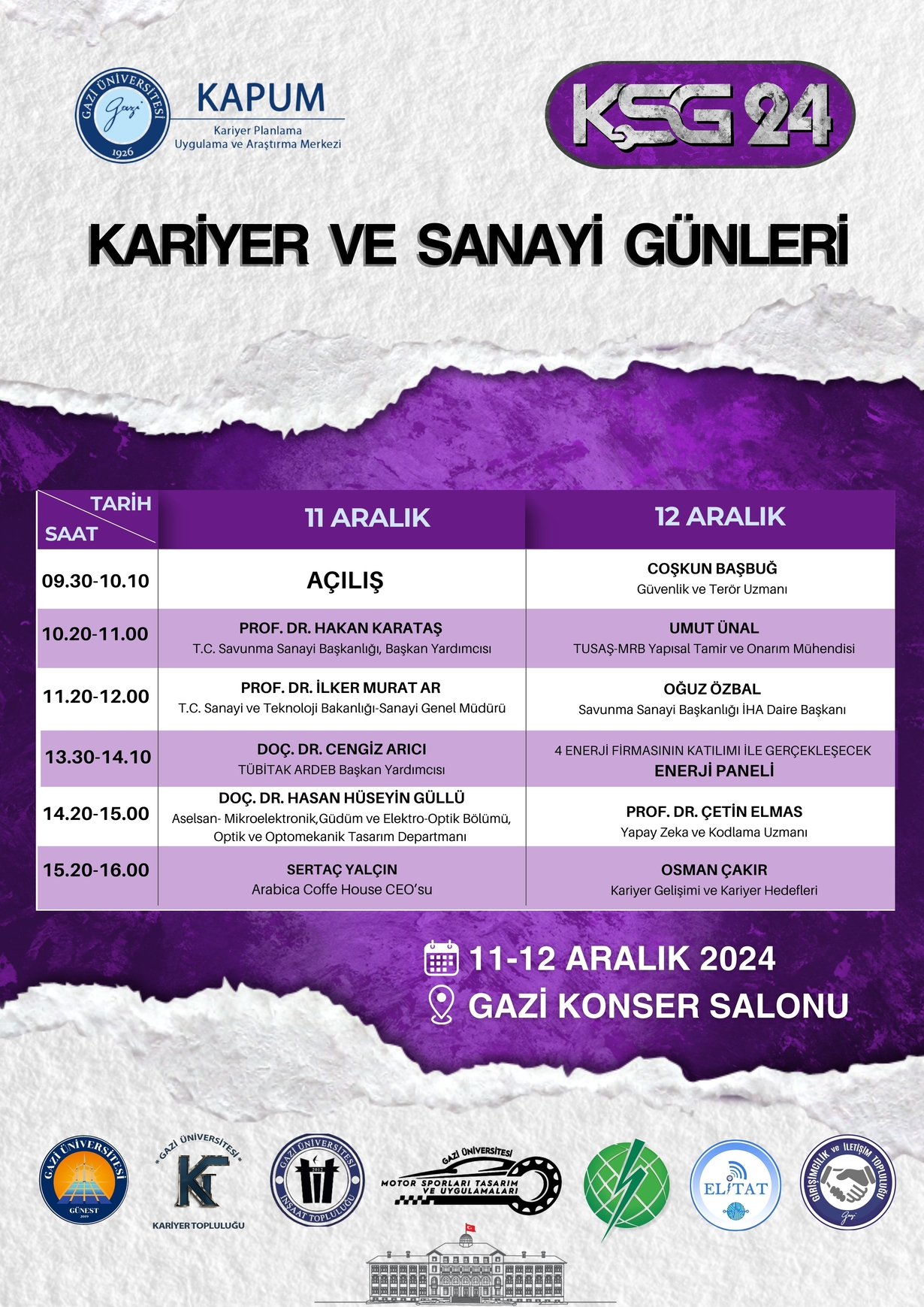 Kariyer ve Sanayi Günleri' 24 Daveti-1
