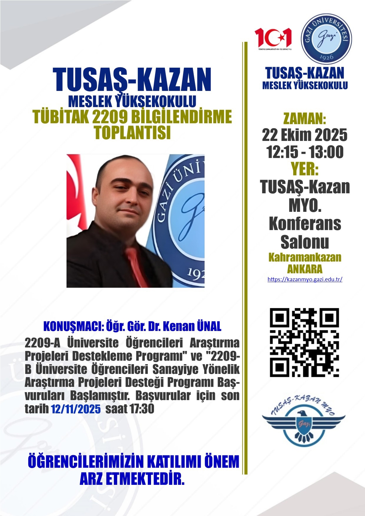 TÜBİTAK 2209 POSTER