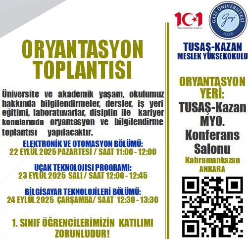 Yüksekokulumuz Oryantasyon Programı-1