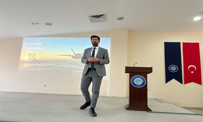 Tüzün Savunma Tarafından Yüksekokulumuzda Öğrencilerimize Panel Yapıldı