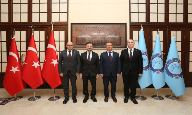 TUSAŞ Genel Müdürü Dr. Mehmet Demiroğlu, Rektörümüz Prof. Dr. Uğur Ünal’ı Ziyaret Etti