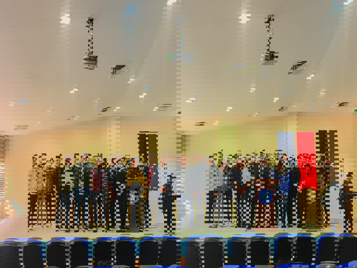 Gazi Üniversitesi TUSAŞ-Kazan Meslek Yüksekokulu'nda, "Geleceğini Şimdi Tasarla" konulu kariyer etkinliği düzenlendi. -1