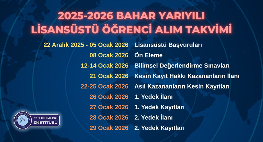 2025-2026 Bahar Yarıyılı Öğrenci Alım Takvimi-1