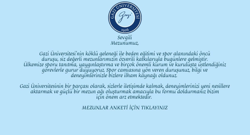 Mezunlar anketi