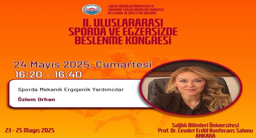 II. Uluslararası Sporda ve Egzersizde Beslenme Kongresi