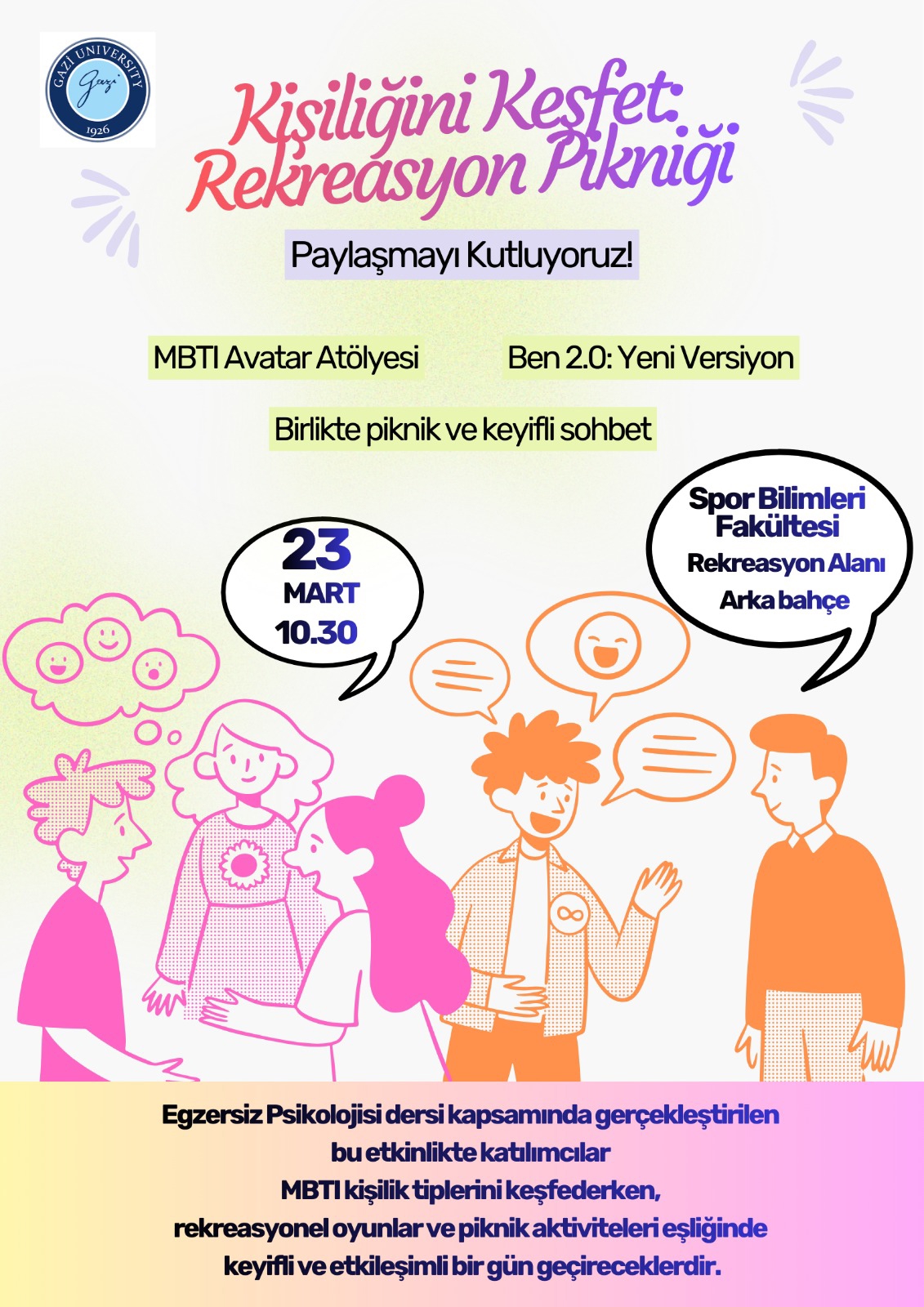 Kişiliğini Keşfet: Rekreasyon Pikniği-1