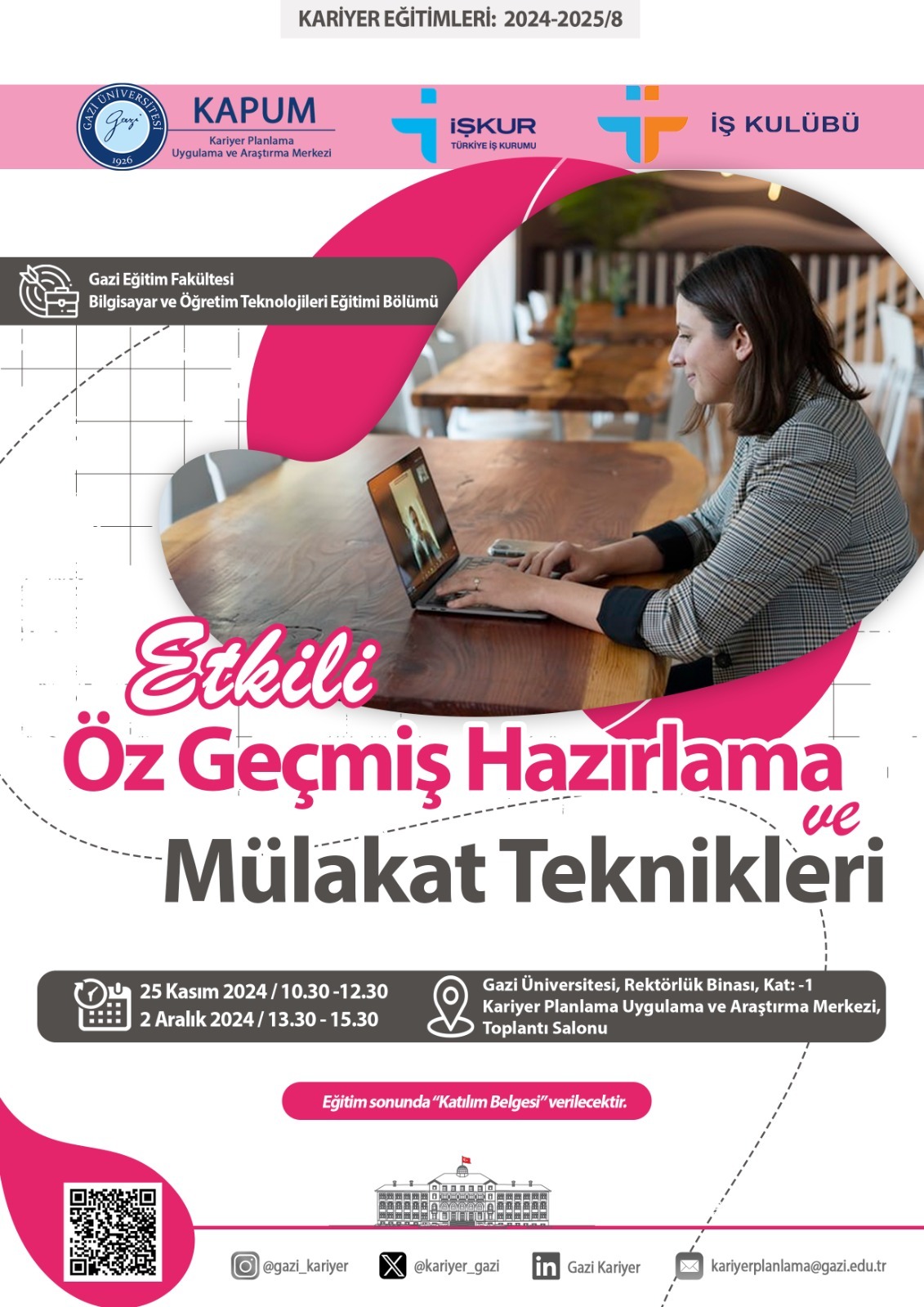 Etkili Öz Geçmiş Hazırlama ve Mülakat Teknikleri