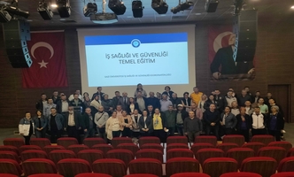 Üniversitemiz Tehlike Sınıfında Çalışan Personele Yönelik Telafi Eğitimi 