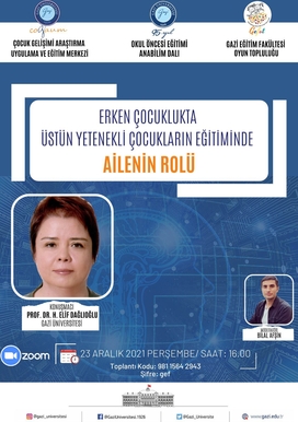 Erken Çocuklukta Üstün Yetenekli Çocukların Eğitiminde Ailenin Rolü