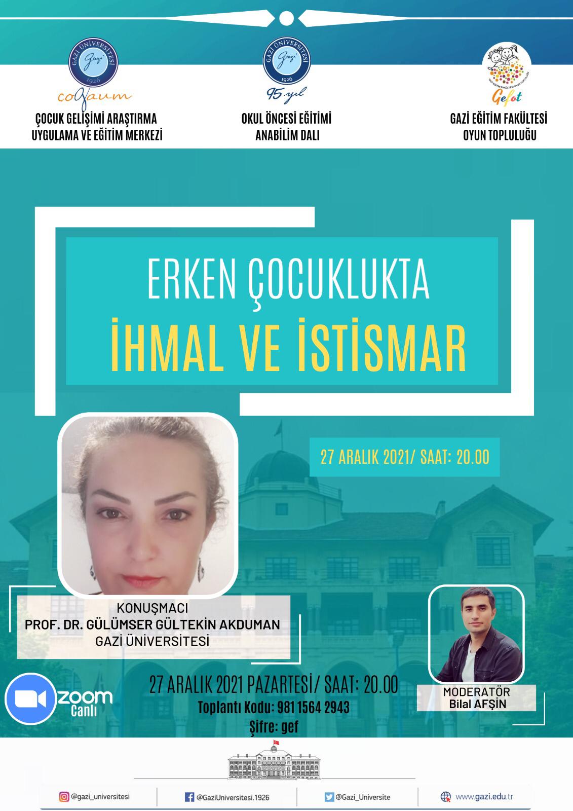 Erken Çocuklukta İhmal ve İstismar