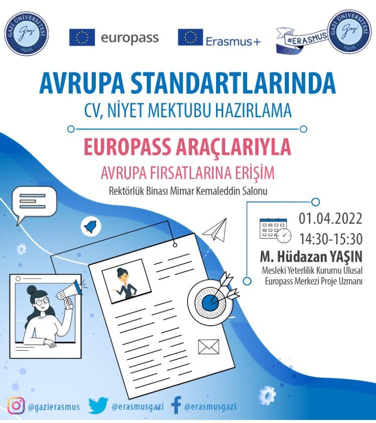 Avrupa Standartlarında CV, Niyet Mektubu Hazırlama-1