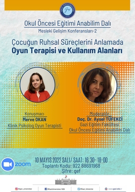 Mesleki Gelişim Konferansları 2-Çocuğun Ruhsal Süreçlerini Anlamada Oyun Terapisi ve Kullanım Alanları