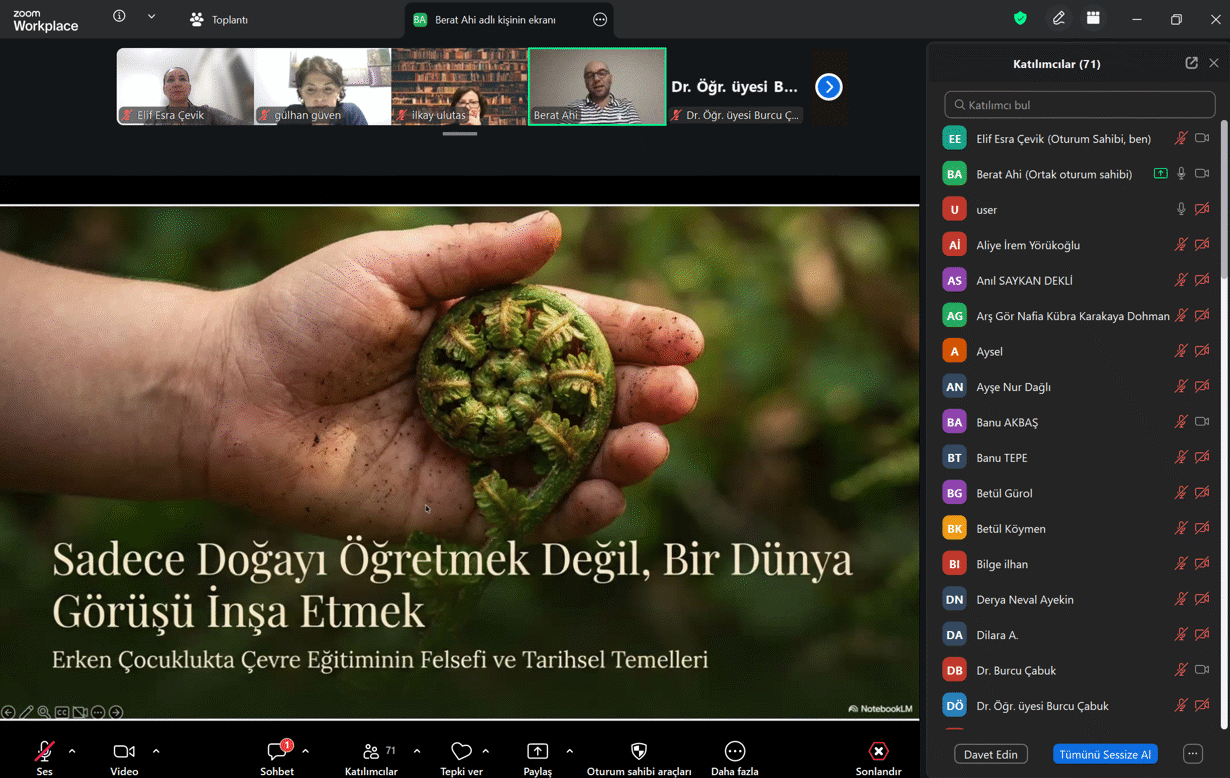 panel: çevre bilinci-2