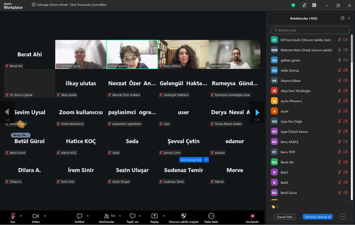 panel: çevre bilinci-5