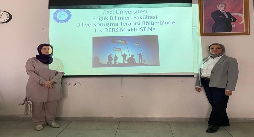 Lisans Programı - İlk Dersim Filistin