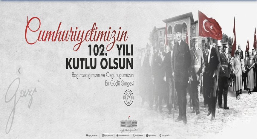 29 Ekim Kutlama Mesajı