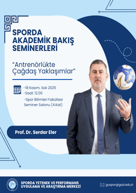 Sporda Akademik Bakış Seminerleri