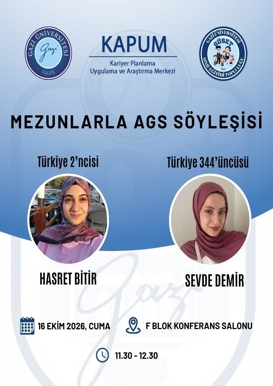 Mezunlarla AGS Söyleşisi