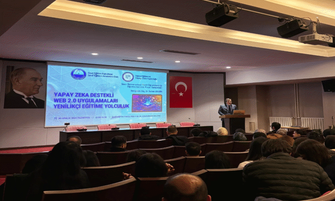 Anabilim Dalımızda “Sınıf Öğretmenliğinde Yapay Zekâ Destekli Web 2.0 Uygulamaları: Yenilikçi Eğitime Yolculuk” Etkinliği Düzenlendi