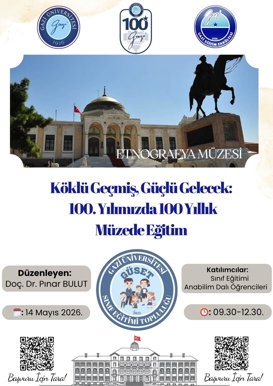 Köklü Geçmiş, Güçlü Gelecek: 100. Yılımızda 100 Yıllık Müzede Eğitim