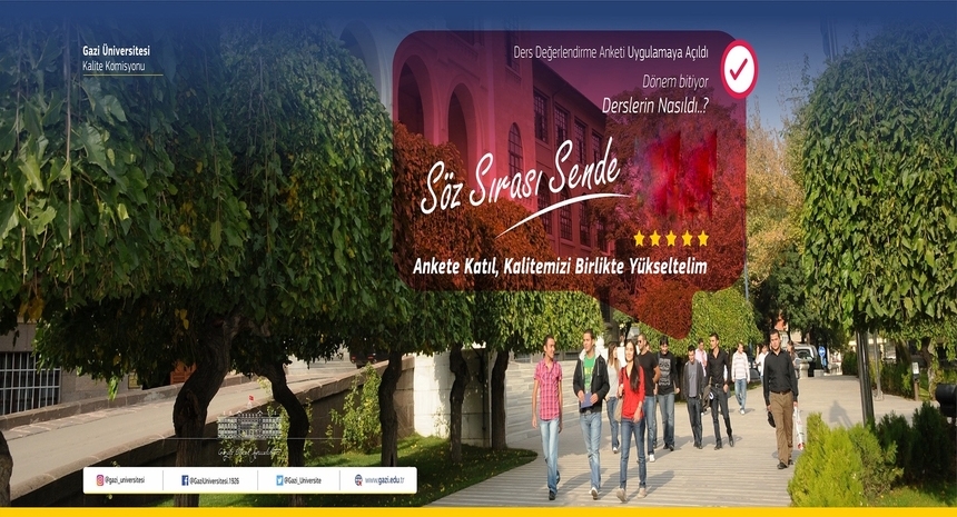 Ders Değerlendirme Anketi Uygulaması Başladı-1