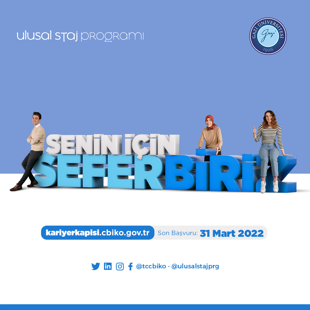 ULUSAL STAJ PROGRAMI DUYURUSU-1