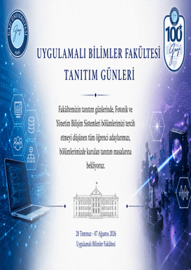 2026 TANITIM GÜNLERİ