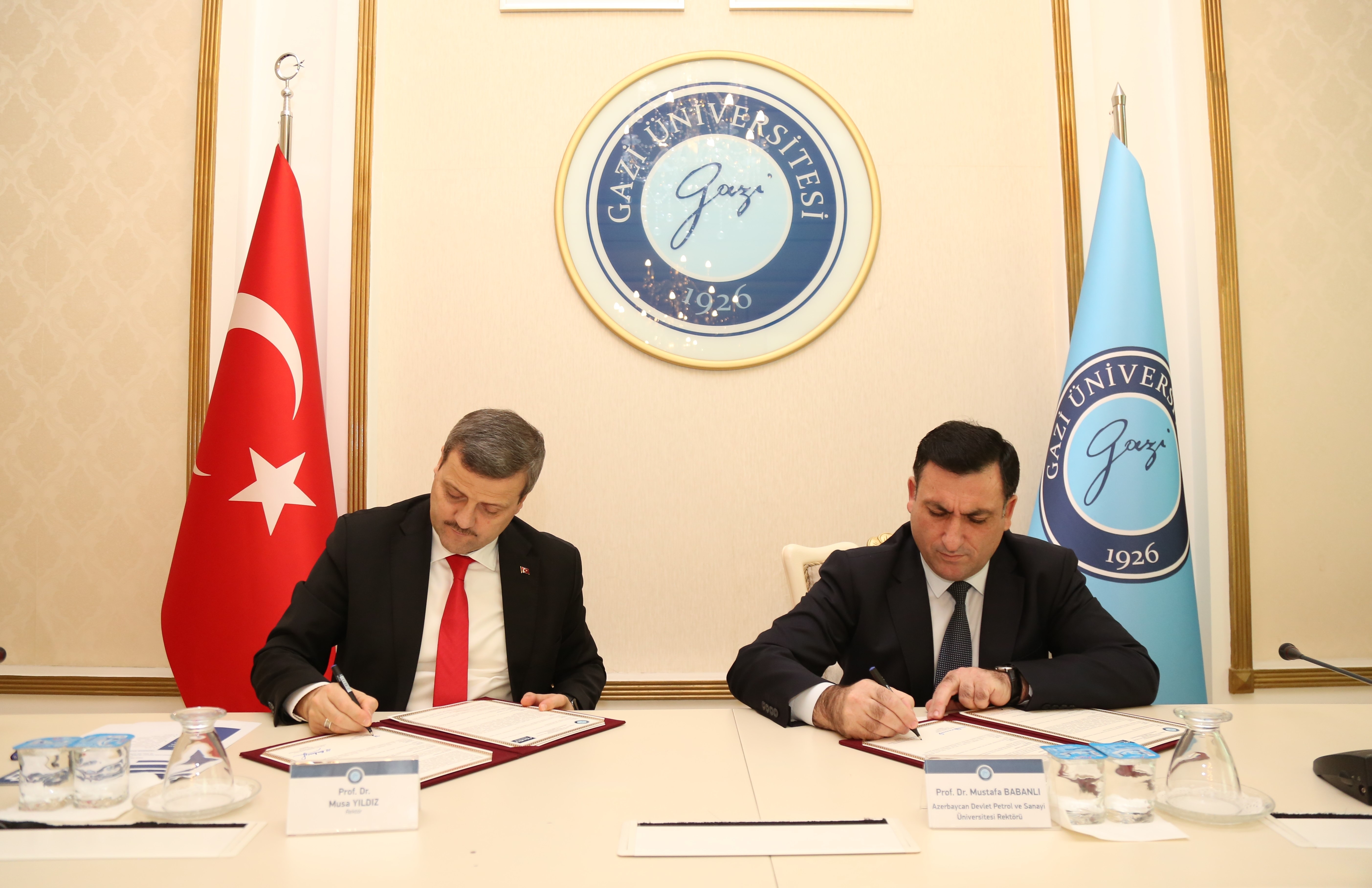 Üniversitemizle Azerbaycan Devlet Petrol ve Sanayi Üniversitesi Arasında İş Birliği Protokolü İmzalandı-1