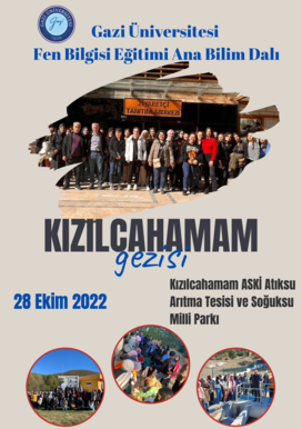 28 Ekim 2022 tarihinde Kızılcahamam ASKİ Atıksu Arıtma Tesisi ve Soğuksu Milli Parkına Gezi