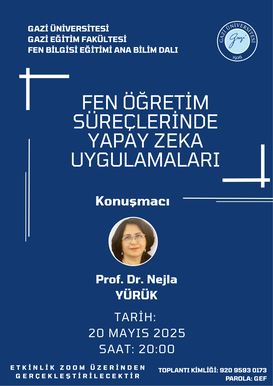 Fen Öğretim Süreçlerinde Yapay Zeka Uygulamaları