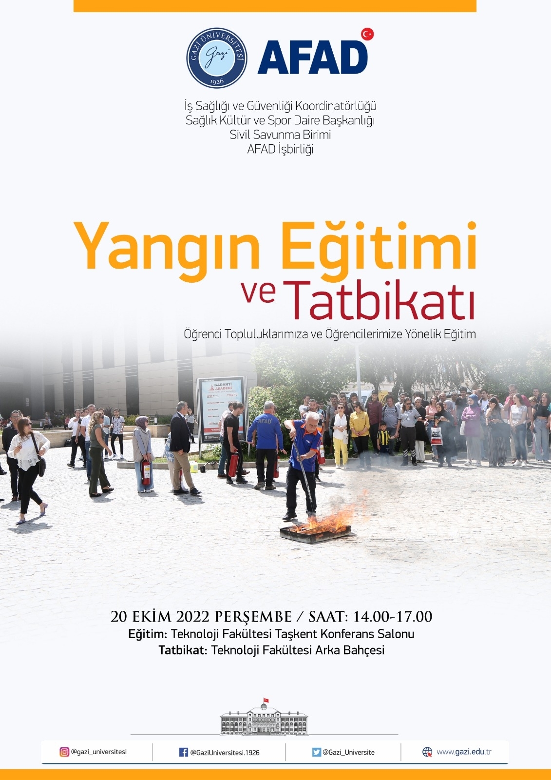 Yangın Eğitimi ve Tatbikatı-1