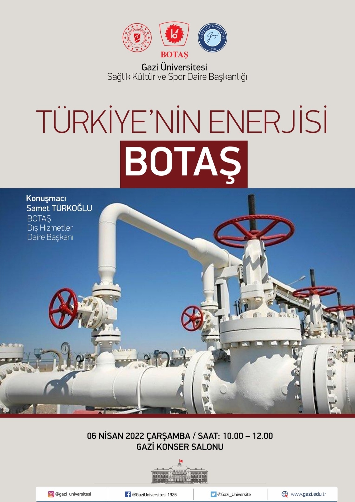 TÜRKİYE'NİN ENERJİSİ BOTAŞ