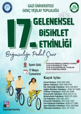 Genç Yeşilay Topluluğu 17.Geleneksel Bisiklet Etkinliği