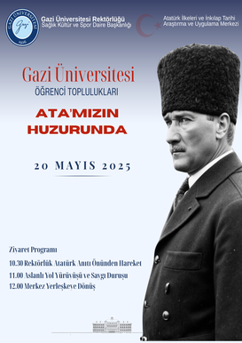 Öğrenci Toplulukları Ata'mızın Huzurunda