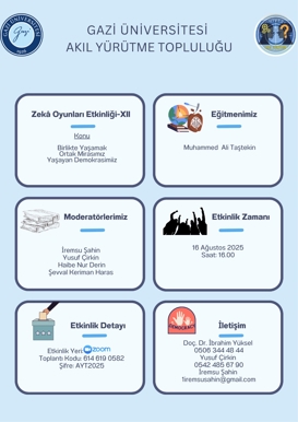 Zeka Oyunları Etkinliği