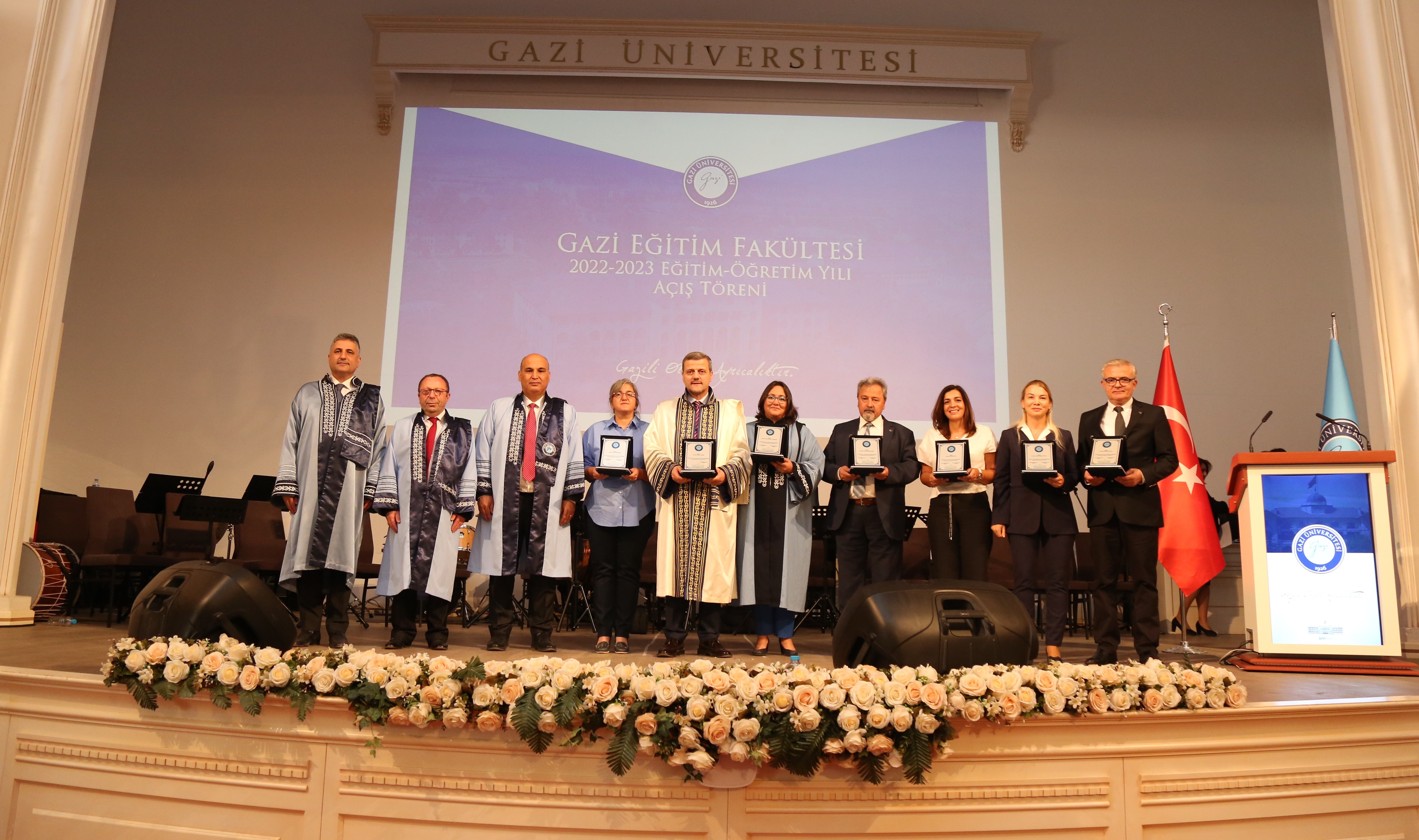 Gazi Education Faculty 2022-2023 Academic Year Fall Semester Opening Ceremony was held.-1