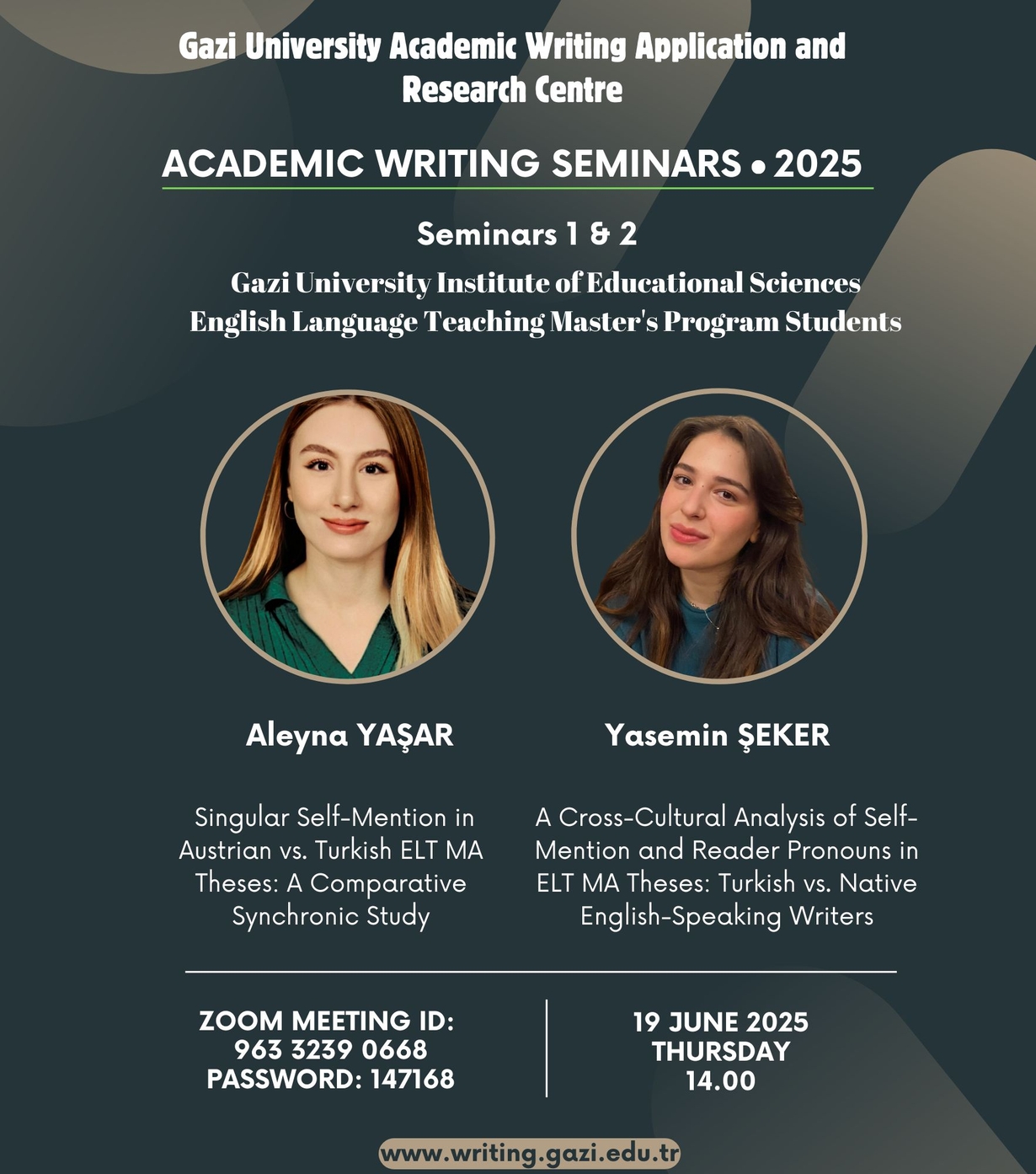 Academic Writing Seminars 2025/1&2-1
