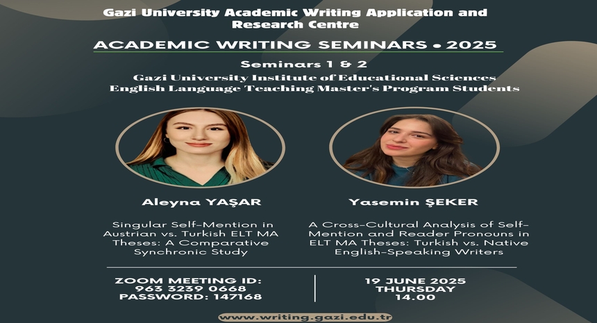 Academic Writing Seminars 2025/1&2