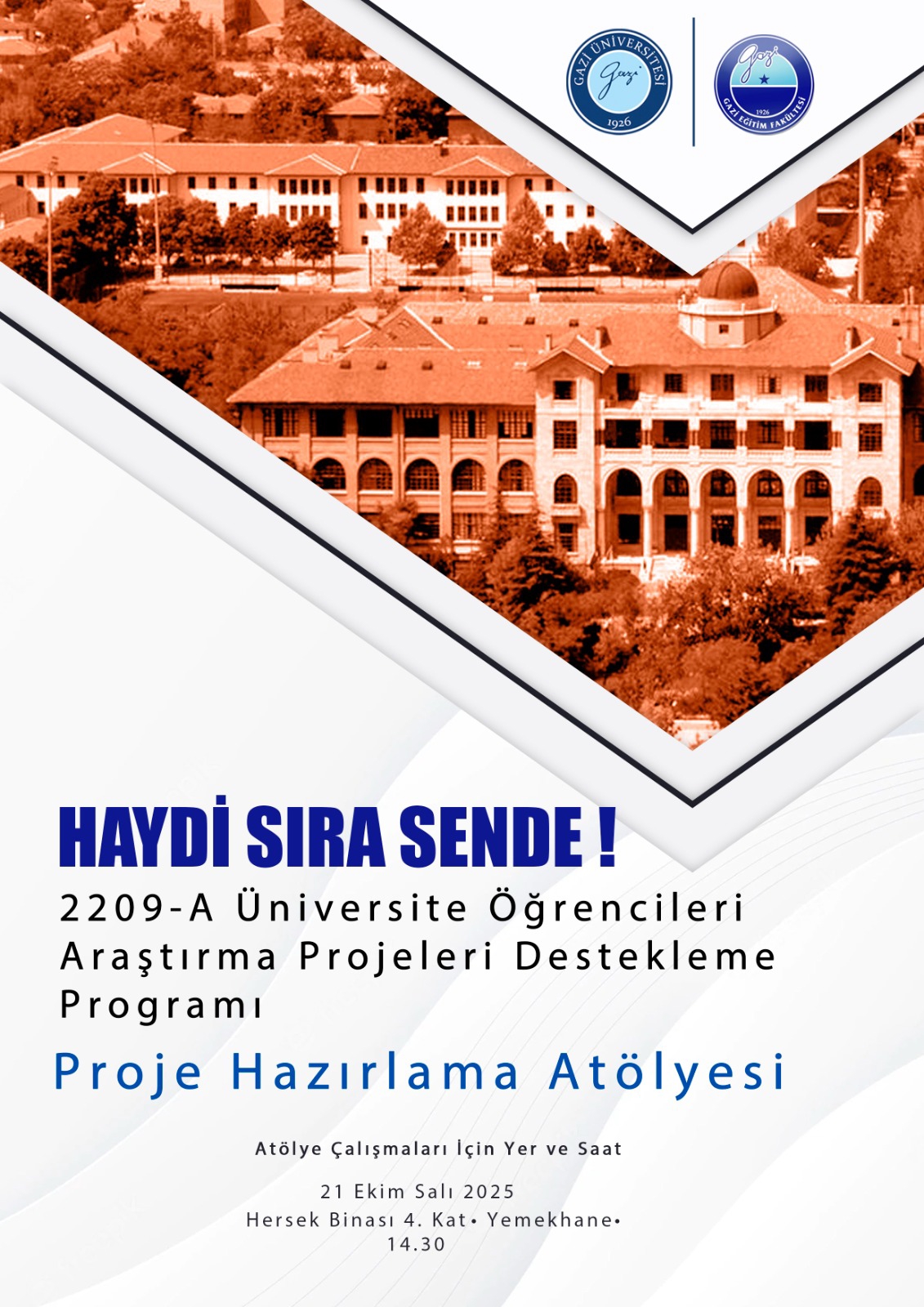 TÜBİTAK 2209 Üniversite Öğrencileri Araştırma Projeleri Destekleme Programı-Proje Hazırlama Atölyesi-1