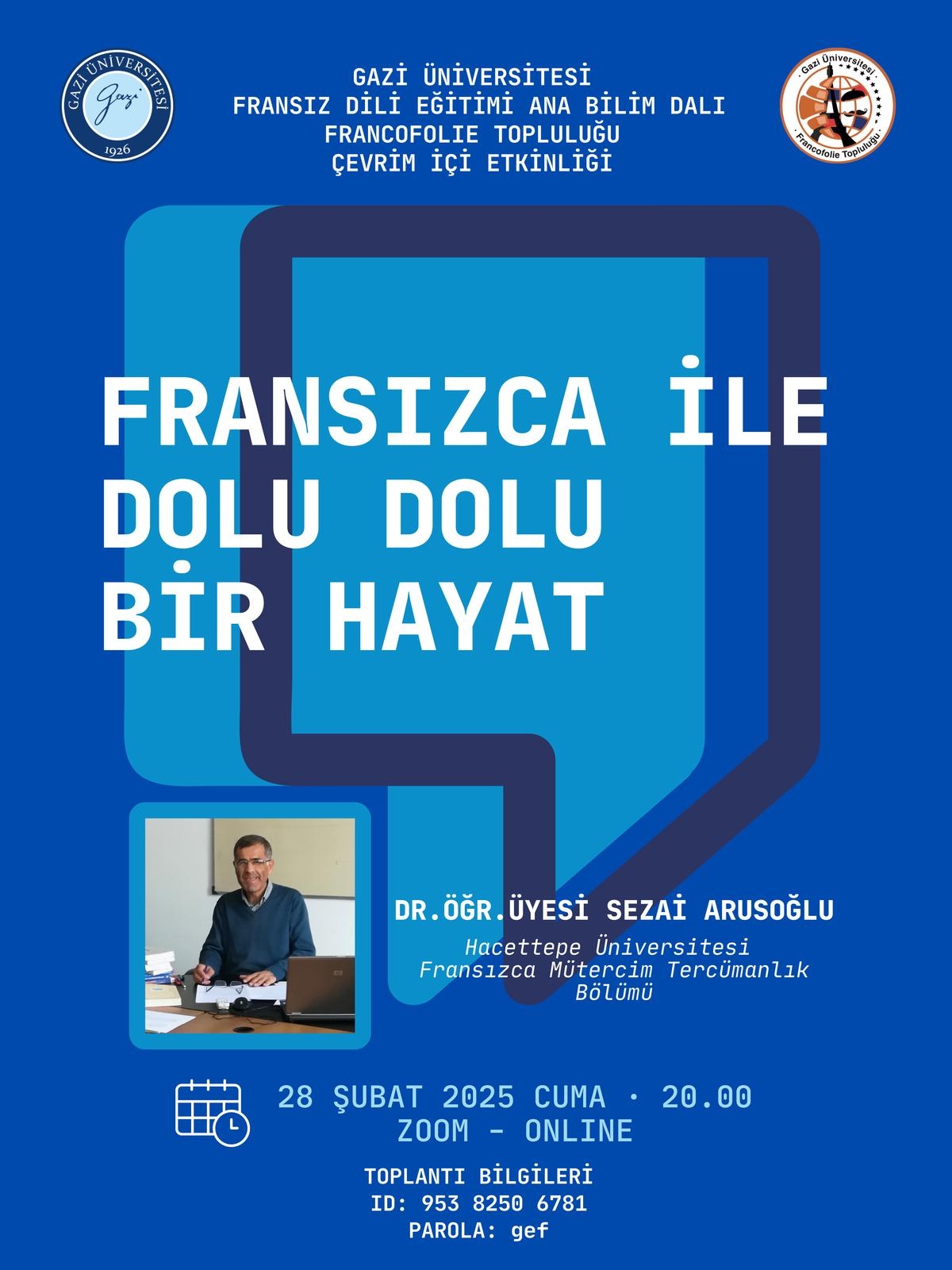 Fransız  Dili Eğitimi Anabilim Dalı- Kariyer Planlama Günleri -1-1