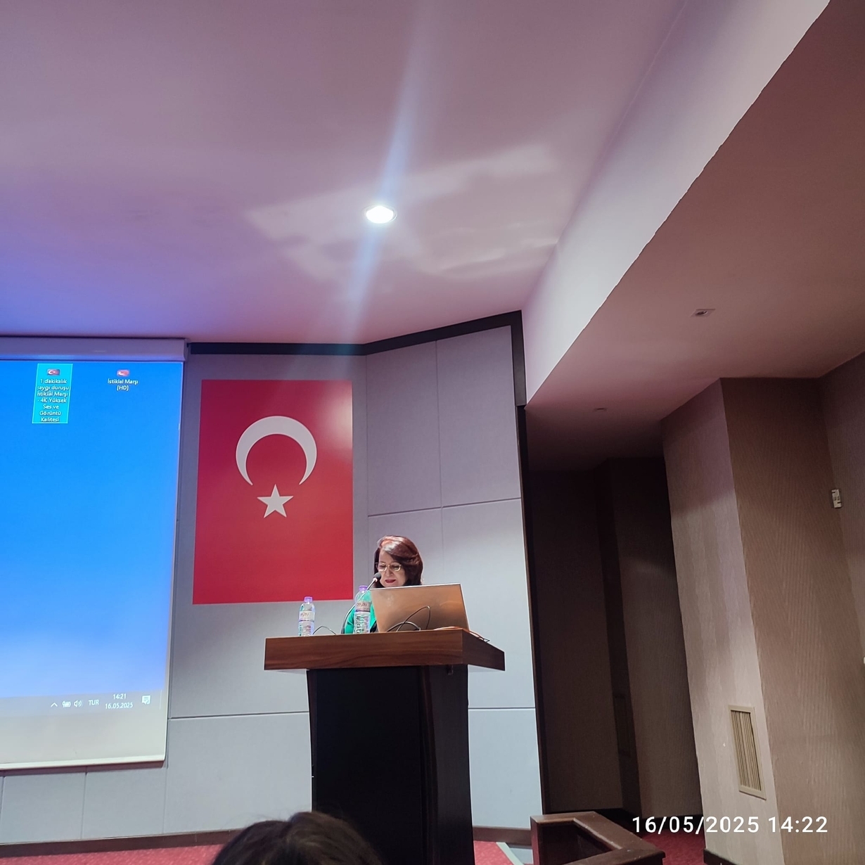 Anabilim Dalımızda Türkçenin Yabancı Dillere Karşı Bin Yıllık Kurtuluş Savaşı Konulu Konferans Düzenlendi-1