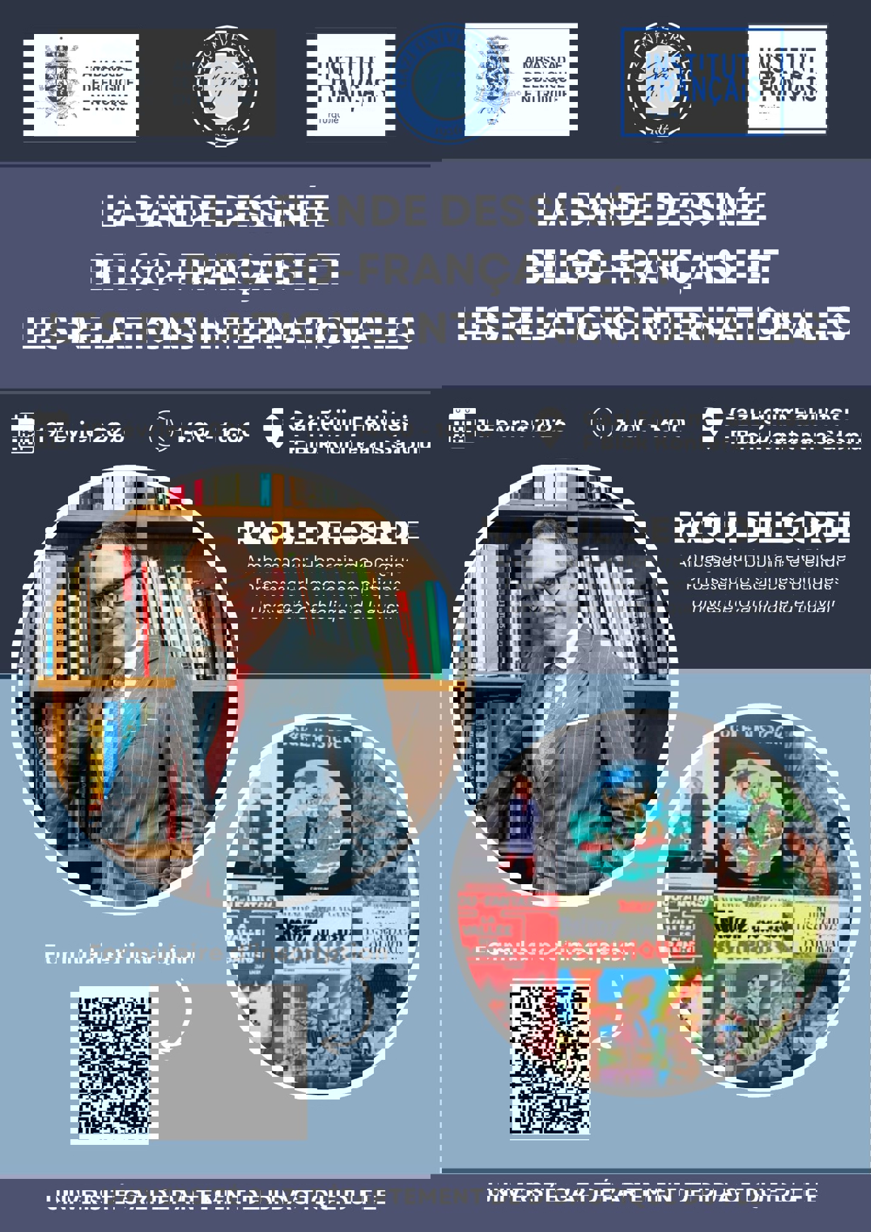 Konferans  (La bande dessinée franco-belge et les relations internationales )