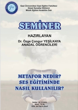 Seminer- Ses eğitiminde metaforlar