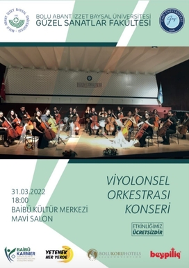 Viyolonsel Orkestrası Baibü Konseri